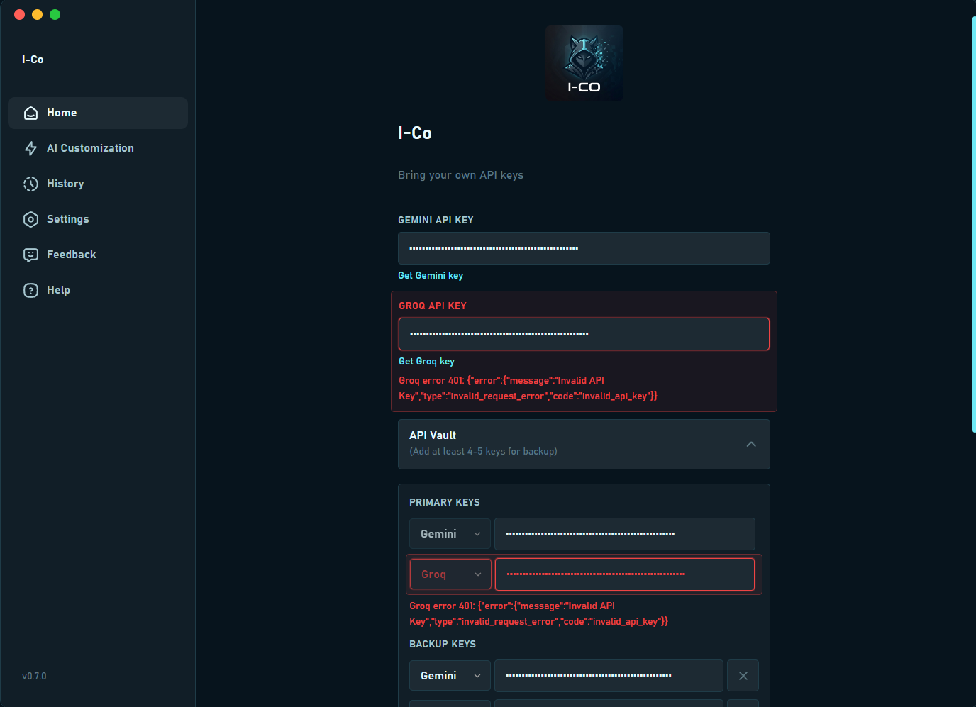 Bring Your Own API Vault